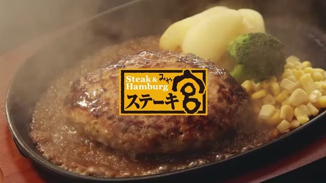 飯島寛騎 ステーキ宮 ハンバーグ篇 ステーキ宮 Vivizine