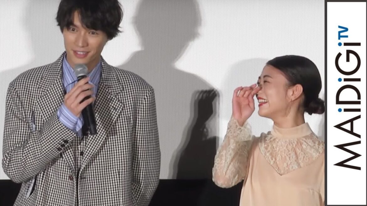 高畑充希、福士蒼汰の「ネバーランド」発言にびっくり 映画「旅猫リポート」初日舞台あいさつ1 高畑充希、福士蒼汰の「ネバーランド」発言にびっくり 映画「旅猫リポート」初日舞台あいさつ1