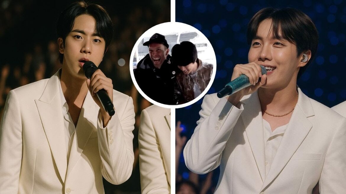 Chris Martin’s JAW DROPPING Reaction to Jin & J-Hope’s Performance! Chris Martin's JAW DROPPING Reaction to Jin & J-Hope's Performance!