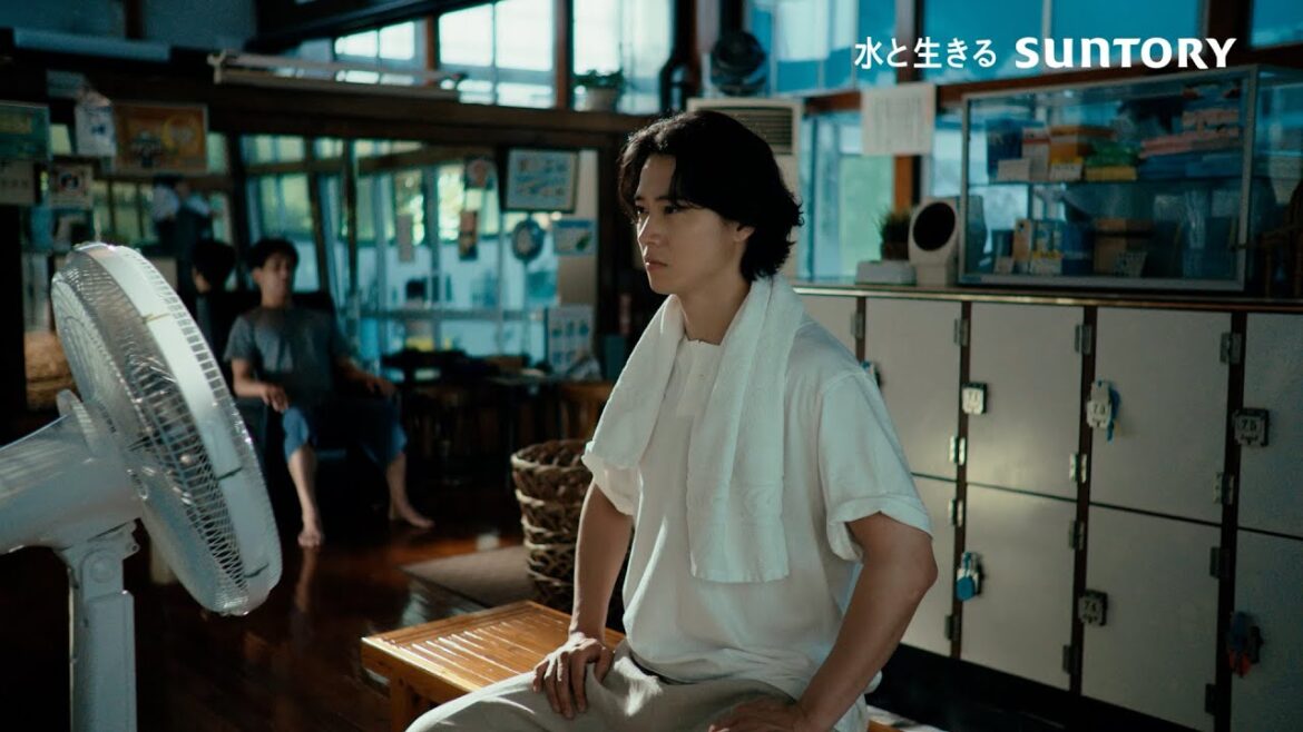 サントリー生ビール『銭湯』篇 6秒 山﨑賢人 上白石萌音 サントリー生ビール『銭湯』篇 6秒 山﨑賢人 上白石萌音