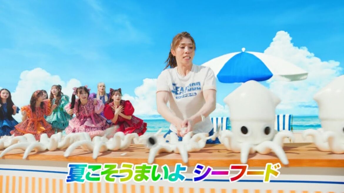 【吉田沙保里 × CANDY TUNE】 日清 カップヌードル 「夏夏SEAFOOD 」篇 TVCM