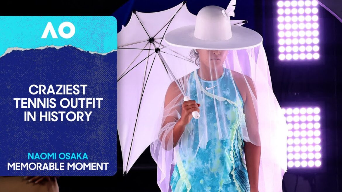 Naomi Osaka's ICONIC Walk-On Outfit | Australian Open 2026