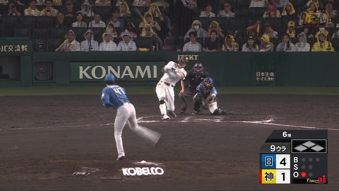 【切り裂く】9回裏、#佐藤輝明 選手のホームランダービートップに立つライト第13号ソロホームラン！！【2026/5/28 Ｔ－Ｆ】