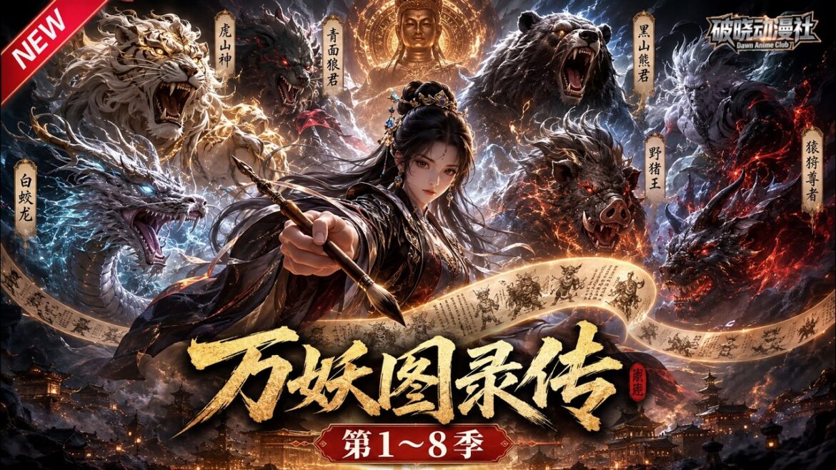 MULTISUB💥最新合集💥《万妖图录传》第1~8季丨穿越盛唐妖乱时代,手握神级百妖谱,临摹妖魔夺天赋,集万妖之力纵横长安!#最新漫剧 #破晓动漫社 MULTISUB💥最新合集💥《万妖图录传》第1~8季丨穿越盛唐妖乱时代,手握神级百妖谱,临摹妖魔夺天赋,集万妖之力纵横长安!#最新漫剧 #破晓动漫社